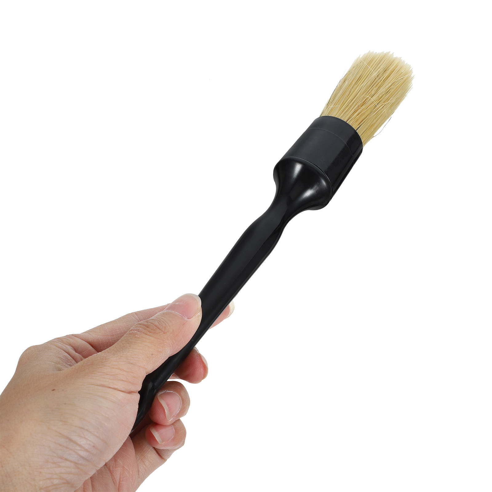 Car Detailing Brush Set Boar Hair Interior - 1 juego de cepillos para el