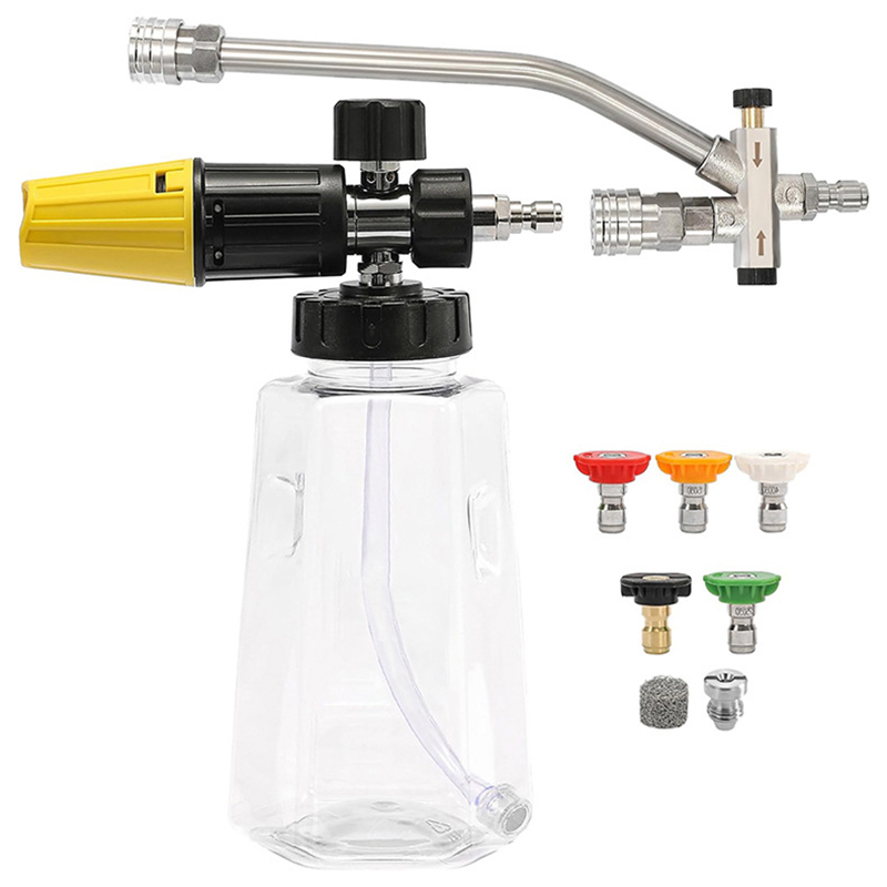Foam Cannon Pressure Washer Wide Mouth - Cañón de Espuma para Lavadora a