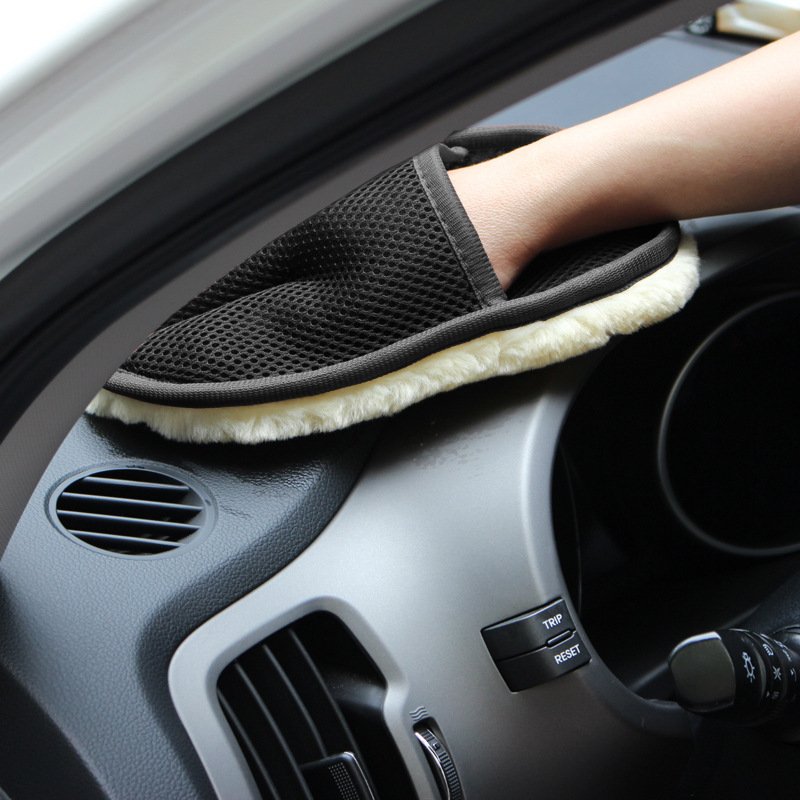Guante de Microfibra para Lava - Car Detailing Wash Mitt Microfiber Wool reseña y precio