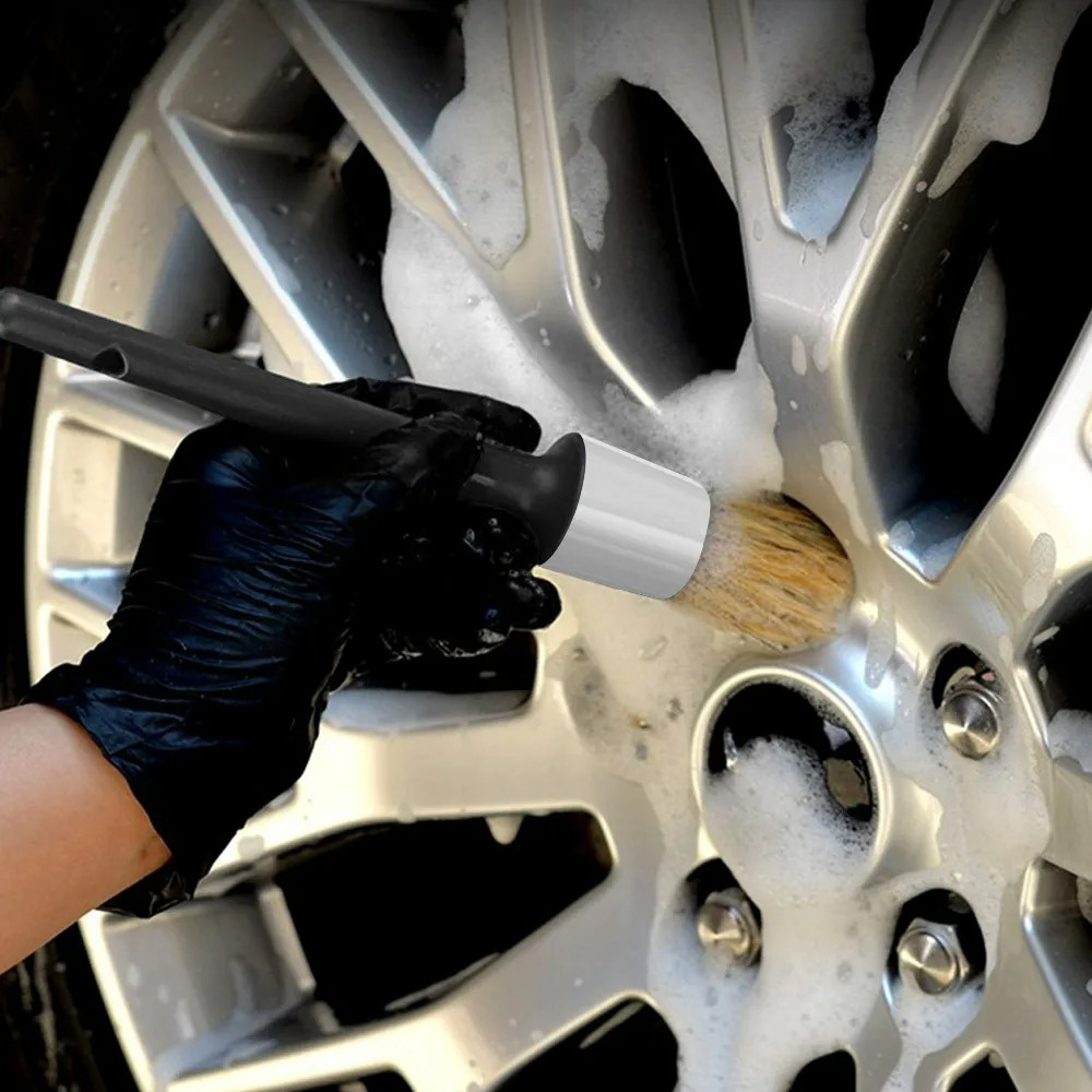 Juego de 3 Cepillos para Detal - Car Detailing Brush Set Boar Hair Interior reseña y precio