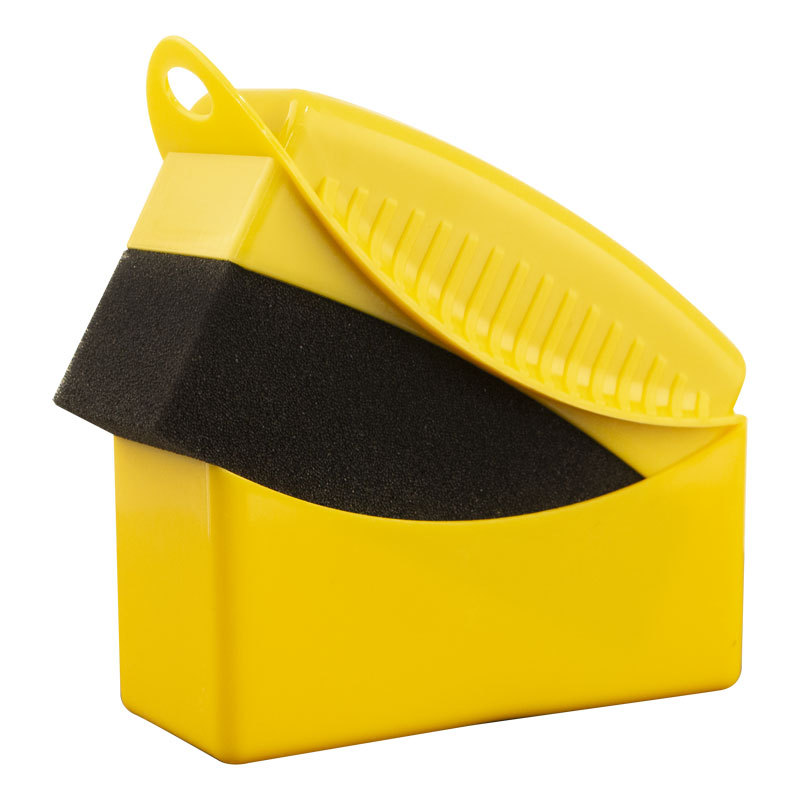 Esponja aplicadora curva para  - Tire Shine Applicator Curved Sponge Brush reseña y precio