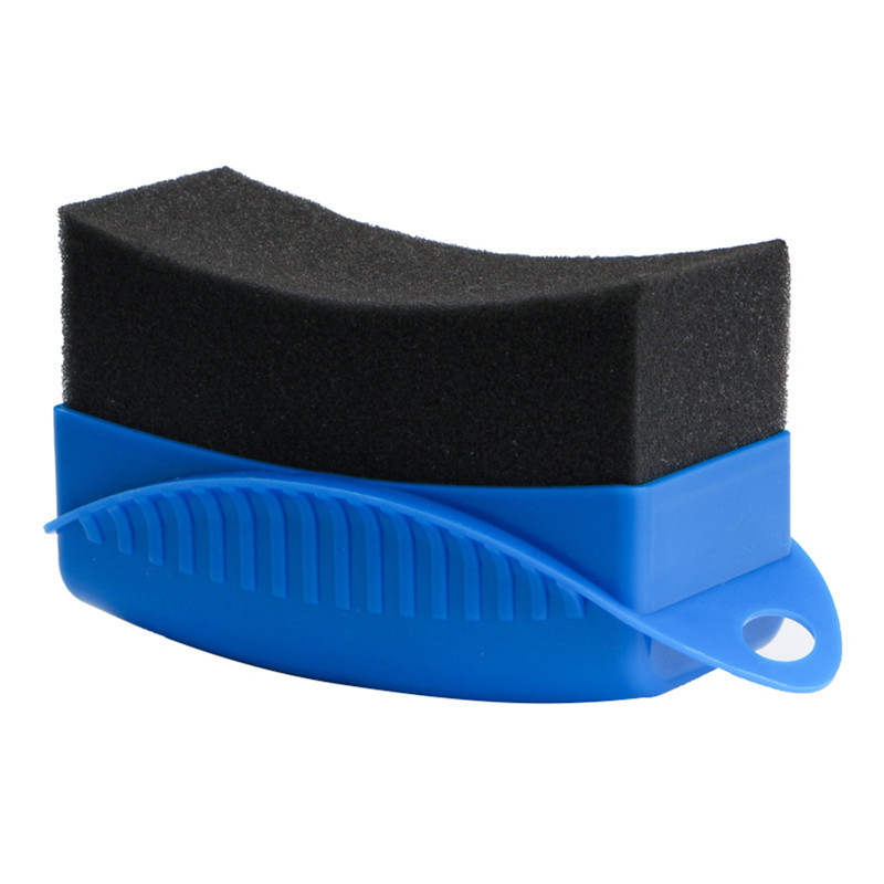 Esponja aplicadora curva para  - Tire Shine Applicator Curved Sponge Brush reseña y precio