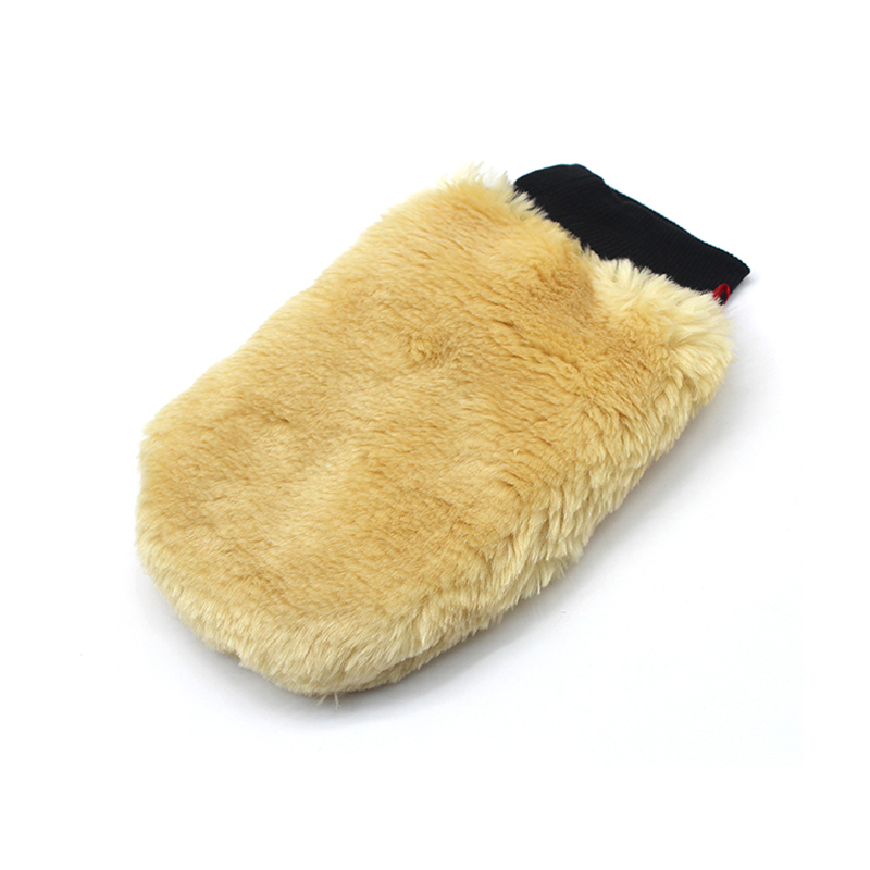 Guantes de lana suave para lav - Car Detailing Wash Mitt Microfiber Wool reseña y precio