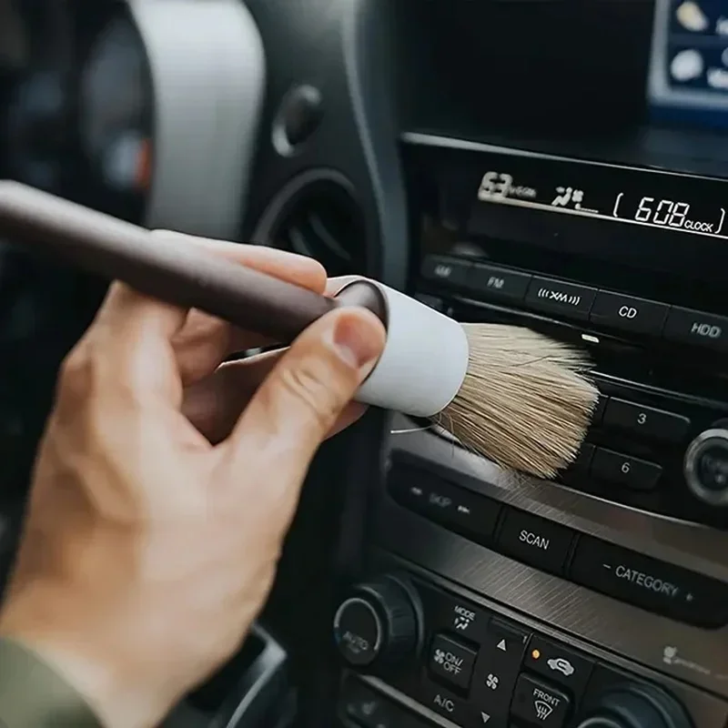 Juego de 3 Cepillos para Detal - Car Detailing Brush Set Boar Hair Interior reseña y precio