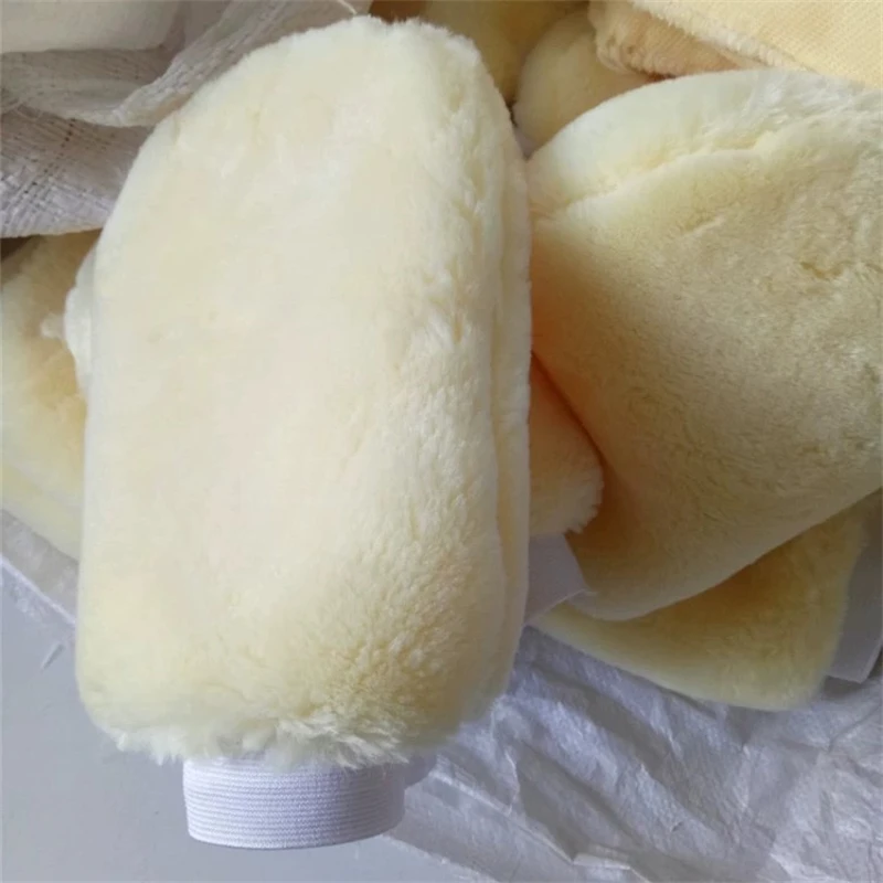 Guantes de microfibra para lav - Car Detailing Wash Mitt Microfiber Wool reseña y precio