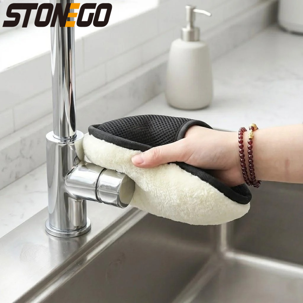 Guantes de Microfibra Premium  - Car Detailing Wash Mitt Microfiber Wool reseña y precio