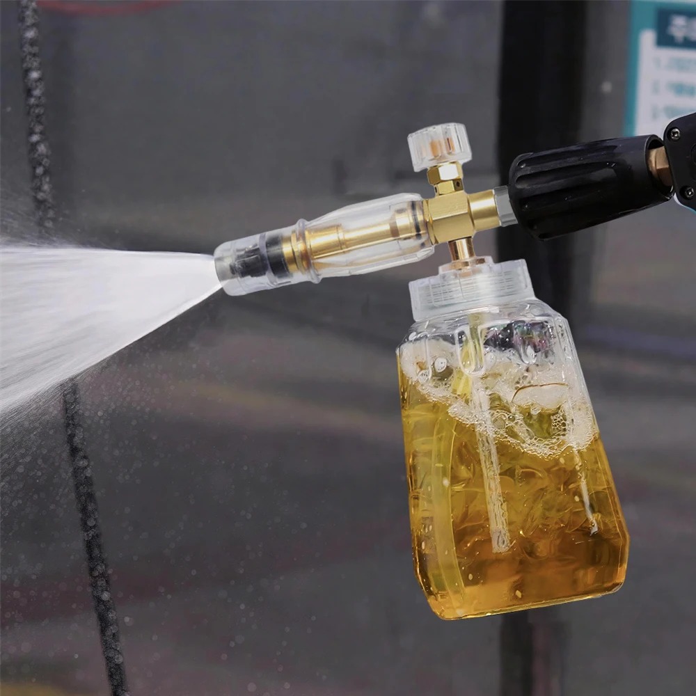 Cañón de espuma para lavadora  - Foam Cannon Pressure Washer Wide Mouth reseña y precio
