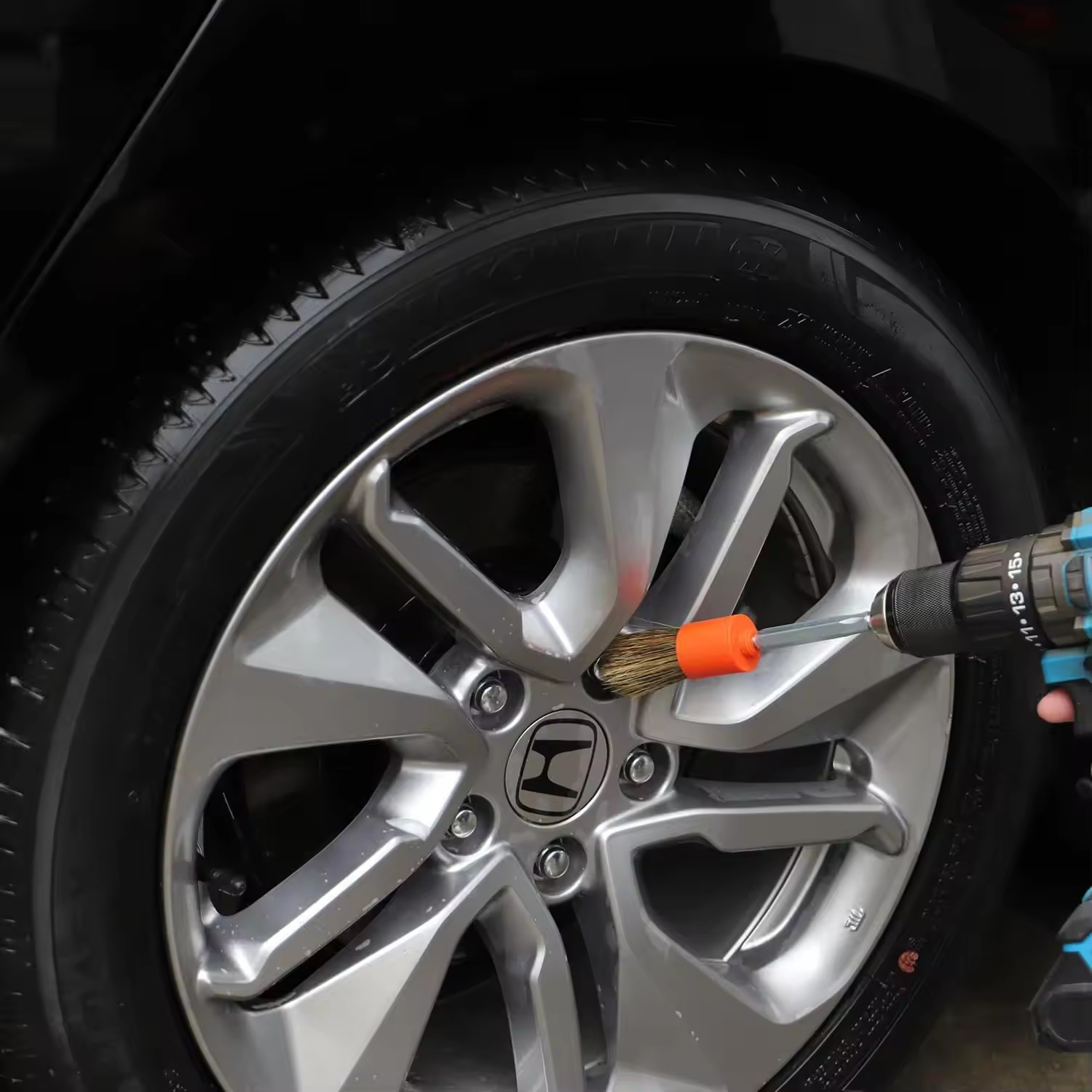 SPTA-Juego de cepillos para de - Car Detailing Brush Set Boar Hair Interior reseña y precio